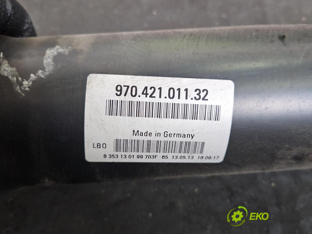 Porsche Panamera I 970 2009-2016 3.0 v6 420 hp automatic 309 kW 2997 cm3 5- Hřídel: zadné 97042101132 (Kardaňový hriadeľ)