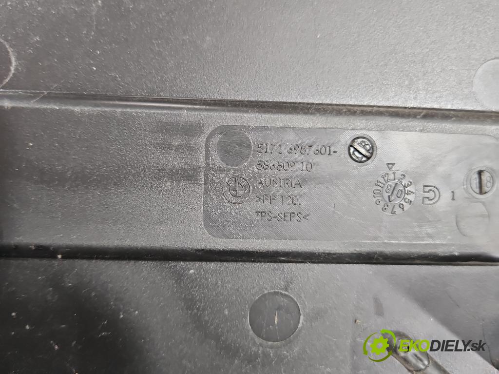 Bmw 7 F01 2008-2015 3.0d 245KM automatic 180 kW 2993 cm3 4- torpédo 7184563 (Torpédo (plast pod čelným sklom))