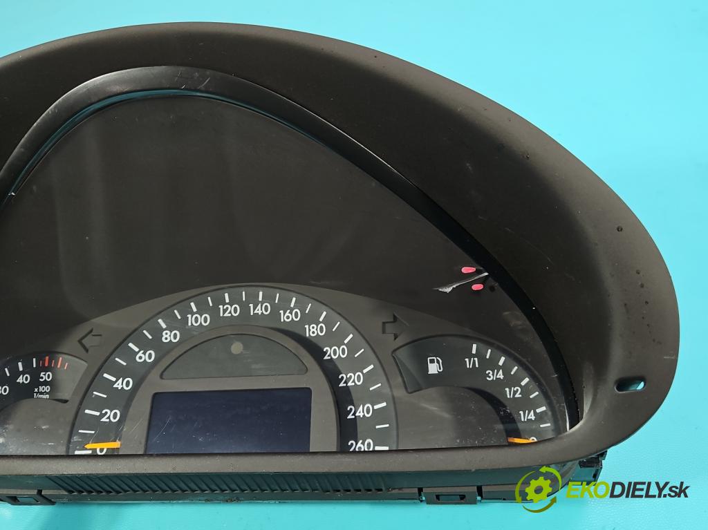 Mercedes C W203 2000-2007 2.2 CDI 116 HP manual 85 kW 2148 cm3 4- prístrojovka/ budíky A2035403911 (Prístrojová doska)