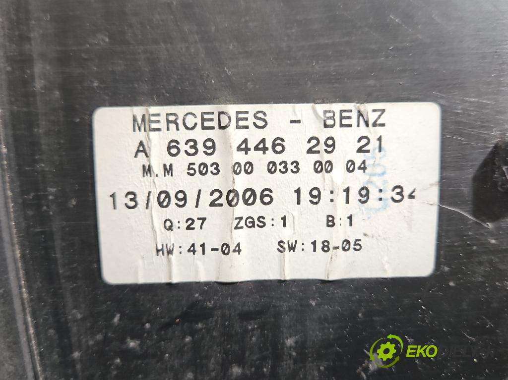 Mercedes Vito W639 2003-2014 2.2 cdi (646982) 150 HP manual 110 kW 2148 cm3 5- prístrojovka/ budíky A6394462921 (Prístrojová doska)