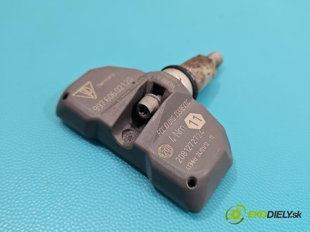 Porsche Panamera I 970 2009-2016 3.0 v6 420hp automatic 309 kW 2997 cm3 5- snímač tlaku pneumatika 99760602120 (Snímač tlaku v pneumatice)