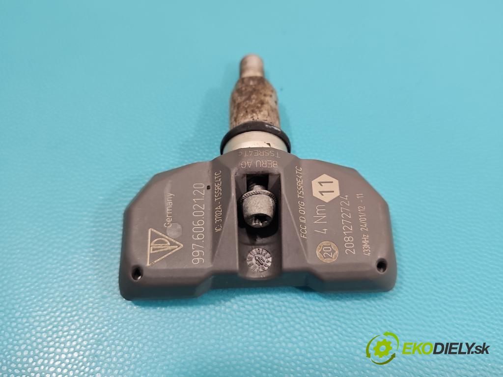 Porsche Panamera I 970 2009-2016 3.0 v6 420hp automatic 309 kW 2997 cm3 5- snímač tlaku pneumatika 99760602120 (Snímač tlaku v pneumatice)