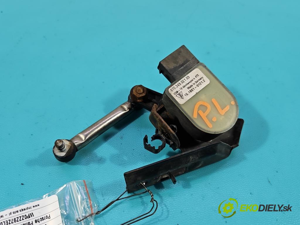 Porsche Panamera I 970 2009-2016 3.0 v6 420 hp automatic 309 kW 2997 cm3 5- snímač nastavenia xenon 970.343.021.03 (Snímač)