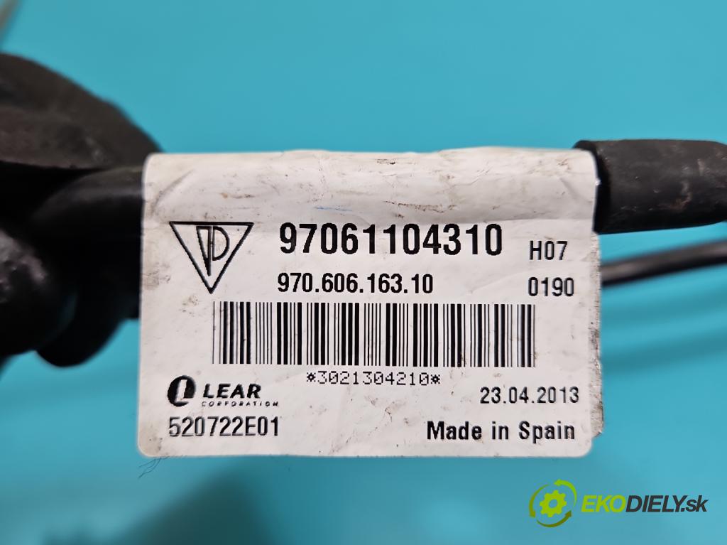 Porsche Panamera I 970 2009-2016 3.0 v6 420hp automatic 309 kW 2997 cm3 5- kontakt mínus: 97061104310