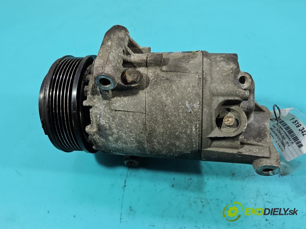 Opel Zafira B 2005-2014 1.9 CDTI 101 HP manual 74 kW 1910 cm3 5- Kompresor: klimatizácie 13124752 (Kompresor klimatizácie)