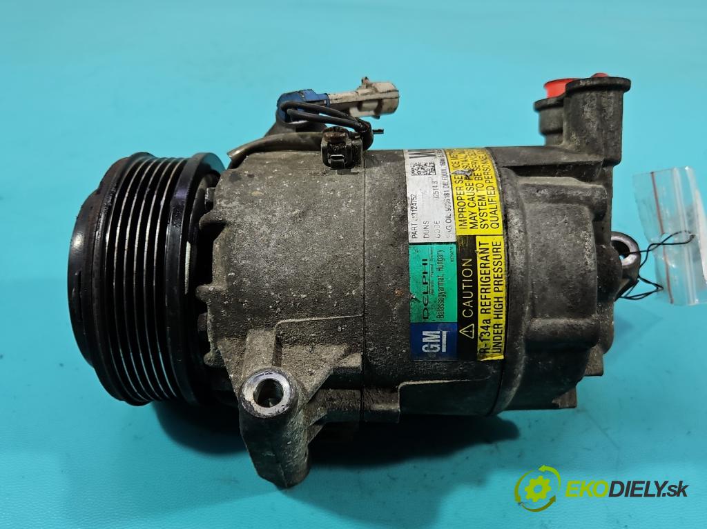 Opel Zafira B 2005-2014 1.9 CDTI 101 HP manual 74 kW 1910 cm3 5- Kompresor: klimatizácie 13124752 (Kompresor klimatizácie)