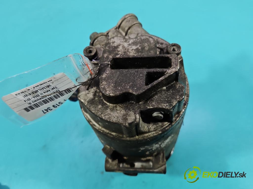 Opel Astra III 2004-2014 1.7 CDTI 80 HP manual 59 kW 1686 cm3 5- Kompresor: klimatizácie KTT095018 (Kompresor klimatizácie)