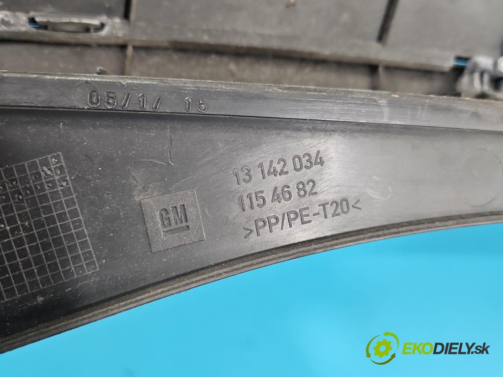 Opel Zafira B 2005-2014 1.9 CDTI 101 HP manual 74 kW 1910 cm3 5- torpédo 13142034 (Torpédo (plast pod čelným sklom))