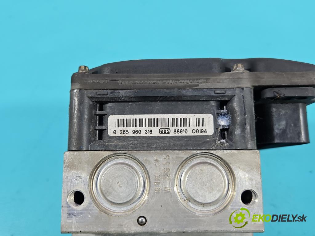 Bmw 7 F01 2008-2015 3.0d 245KM automatic 180 kW 2993 cm3 4- čerpadlo abs 0265250234 (Pumpa ABS)