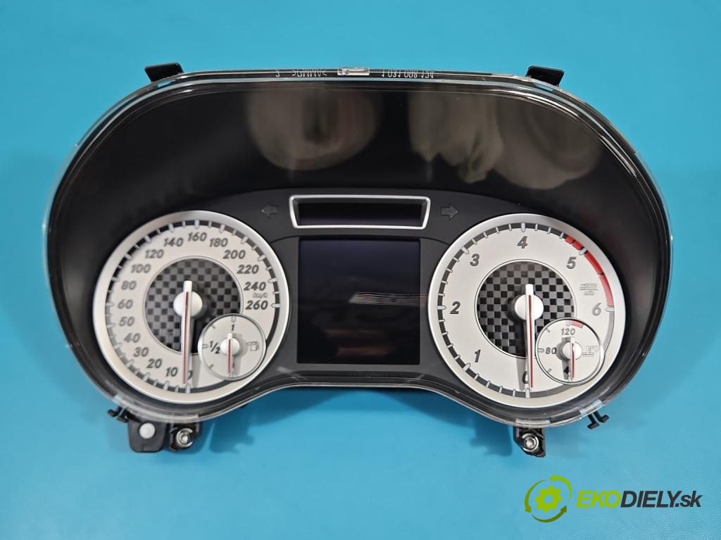 Mercedes A W176 2012-2018 1.5 CDI 109 HP manual 80 kW 1461 cm3 5- prístrojovka/ budíky 0263700338 (Prístrojová doska)