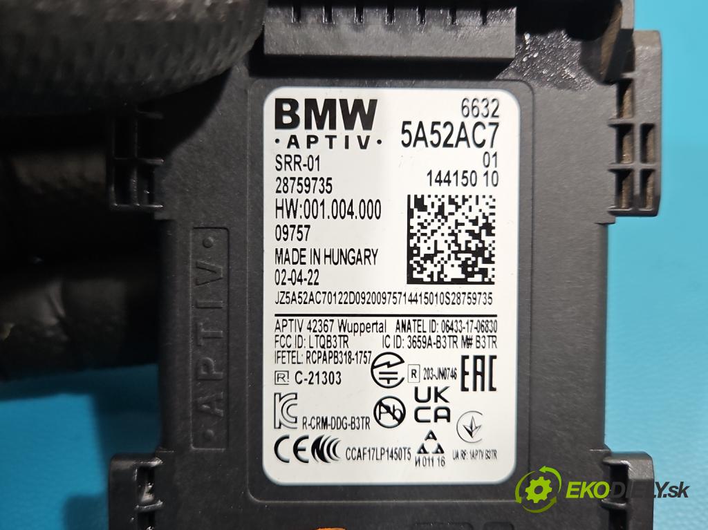 Bmw iX3 G08 0.0 elektrický: 286 HP automatic 210 kW  5- riadiaca jednotka ostatné 5A52AC7