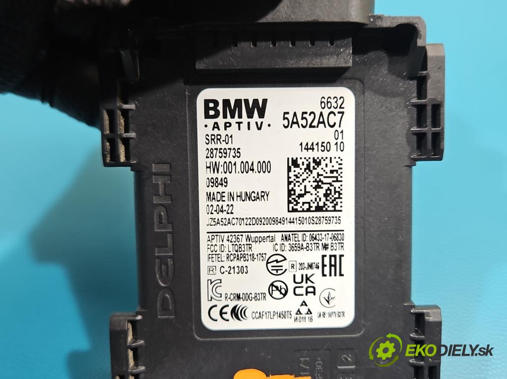 Bmw iX3 G08 0.0 elektrický: 286 HP automatic 210 kW  5- riadiaca jednotka ostatné 5A52AC7