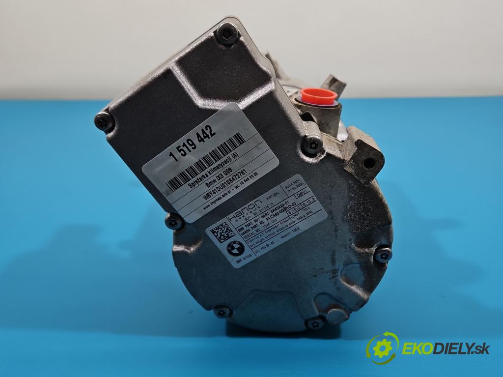 Bmw iX3 G08 0.0 elektrický: 286 HP automatic 210 kW  5- Kompresor: klimatizácie 5A45A24 (Kompresor klimatizácie)