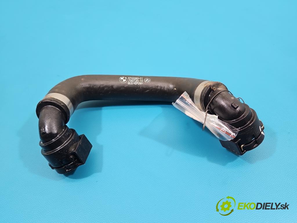 Bmw iX3 G08 0.0 elektrický: 286 HP automatic 210 kW 5- rúrka systému chladenia 8743385-01