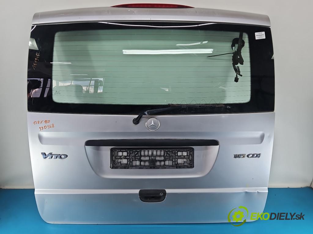 Mercedes Vito W639 2003-2014 2.2 cdi (646982) 150 hp manual 110 kW 2148 cm3 5- zadní kufrové dveře  (Zadní kapota (kufr))