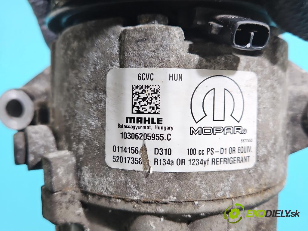 Fiat Tipo II 2015- 1.6 jtd (55260384) 120 hp manual 88 kW 1598 cm3 5- Kompresor: klíma 520173580 (Kompresor klimatizace)