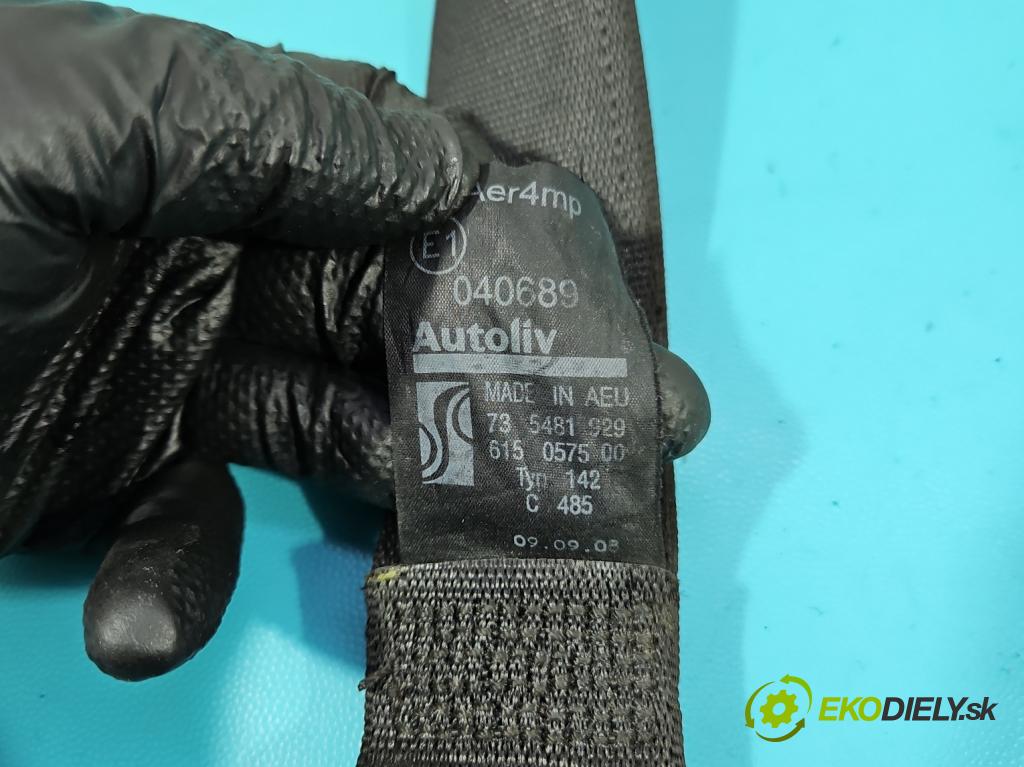 Fiat Punto Grande 1.3 JTD 90 hp manual 66 kW 1248 cm3 3- stěna bezpečnost přední pravý