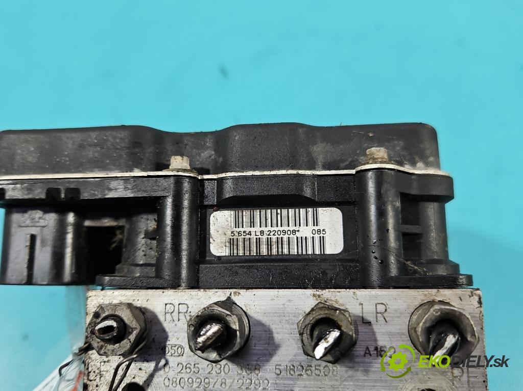 Fiat Punto Grande 1.3 JTD 90 HP manual 66 kW 1248 cm3 3- čerpadlo abs 0265230306 (Pumpa ABS)