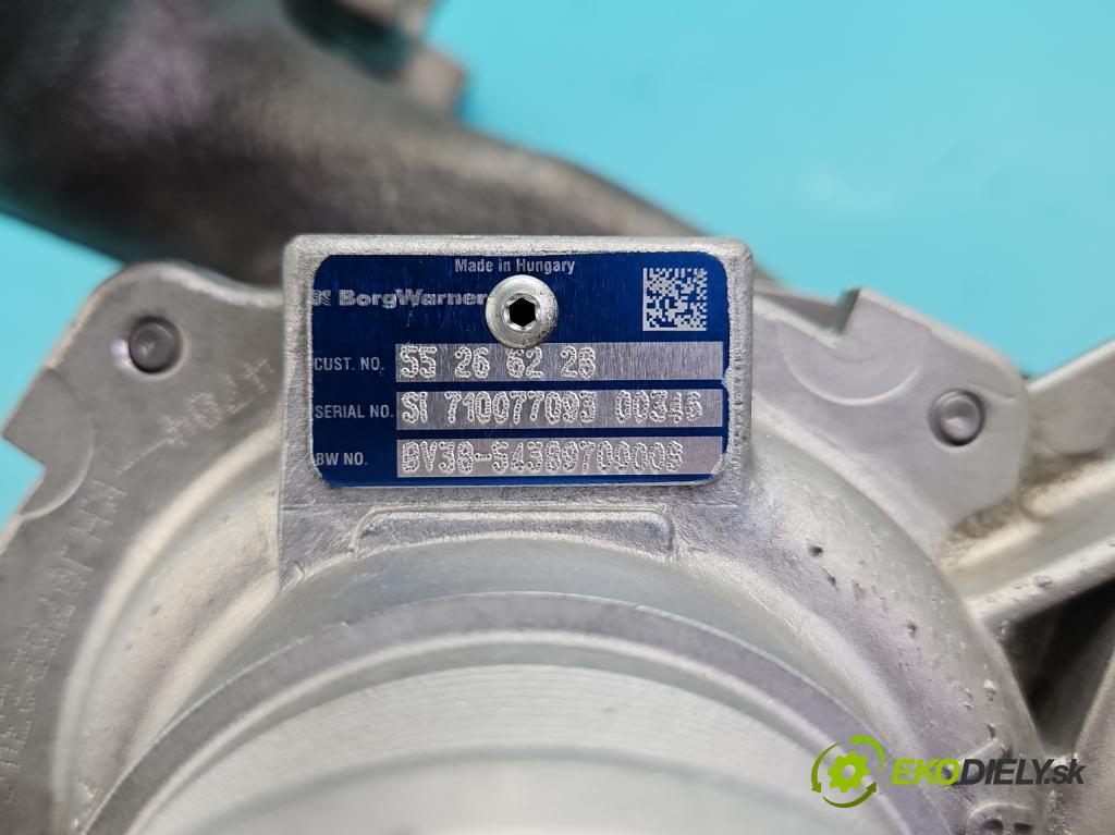 Fiat Tipo II 2015- 1.6 jtd (55260384) 120 hp manual 88 kW 1598 cm3 5- Turbodmychadlo repasováno 54389700008
