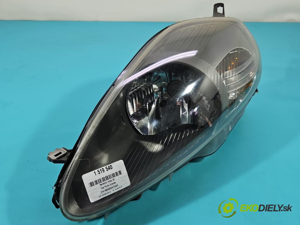 Fiat Punto Grande 1.3 JTD 90 HP manual 66 kW 1248 cm3 3- Reflektor: ľavý  (Kľučka dverí ostatné)