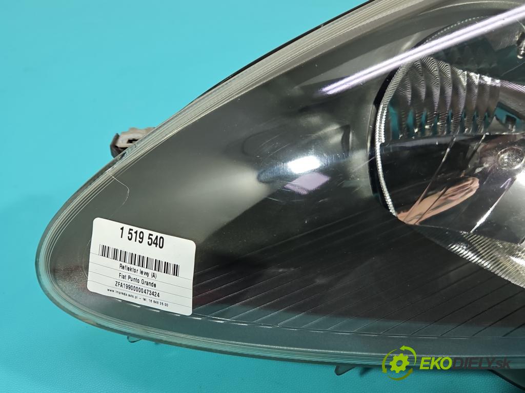 Fiat Punto Grande 1.3 JTD 90 HP manual 66 kW 1248 cm3 3- Reflektor: ľavý  (Kľučka dverí ostatné)