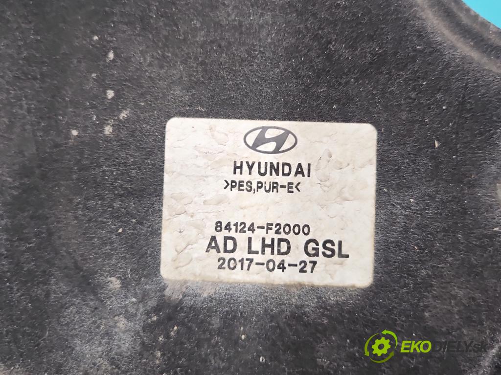 Hyundai Elantra VI 2015-2020 1.6 16v 128 HP manual 93.8 kW 1591 cm3 4- Zvuková izolácia ostatné 84124-F2000