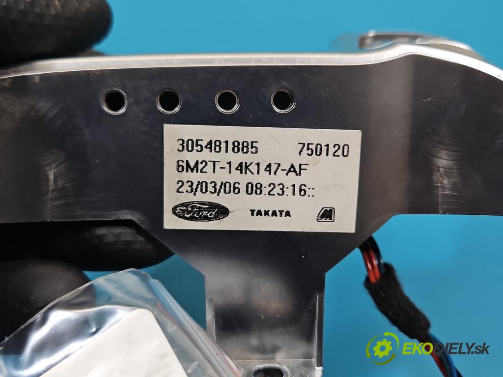 Ford Galaxy Mk2 2006-2015 2.0 TDCI 131 HP manual 96 kW 1997 cm3 5- prepínač multifunkční: řízení: 6M2T-14K147-AF (Prepínacie páčky pod volantom)