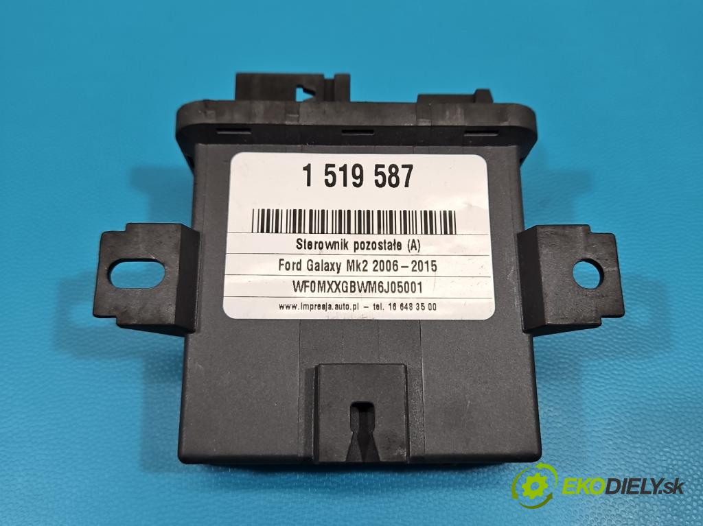 Ford Galaxy Mk2 2006-2015 2.0 TDCI 131 HP manual 96 kW 1997 cm3 5- riadiaca jednotka ostatné 6M21-13K031-AC