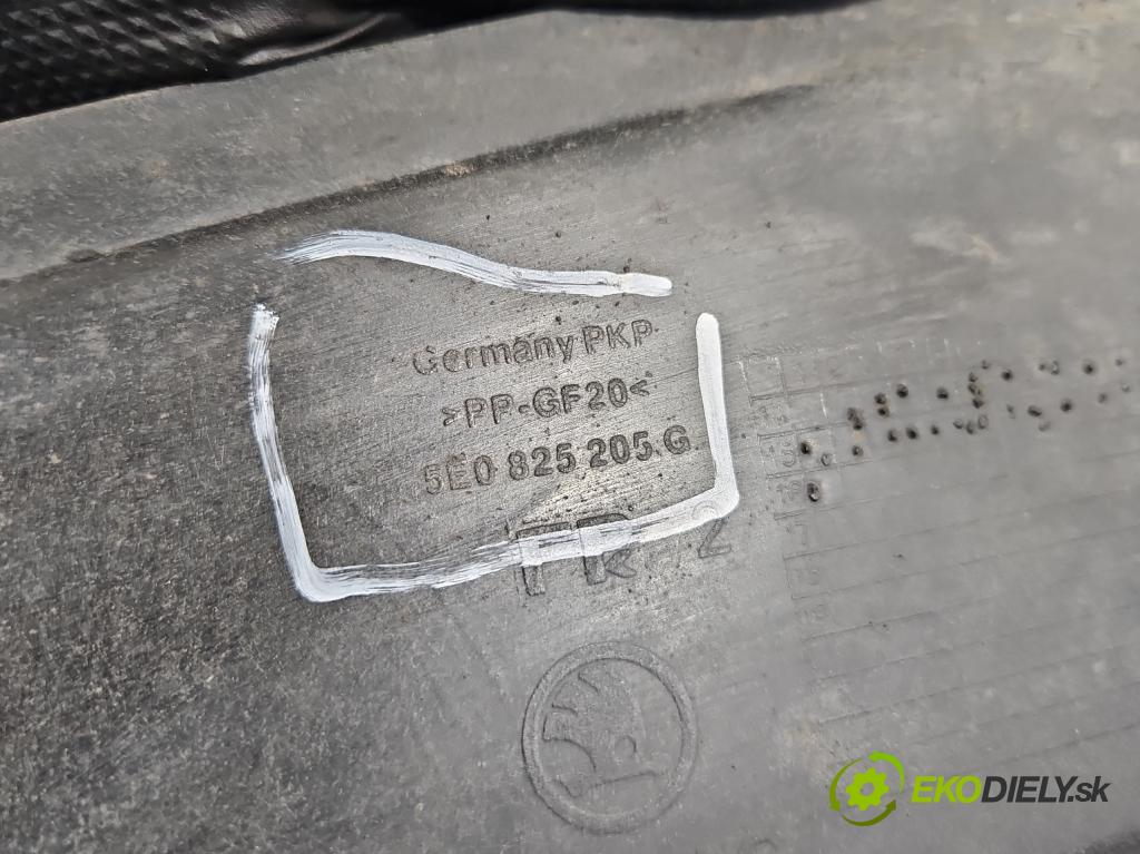 Skoda Octavia III 2013- 1.6 tdi 110 HP manual 81 kW 1598 cm3 5- kryt plast 5E0825205G