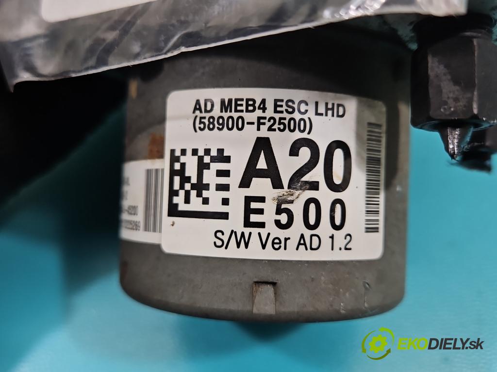 Hyundai Elantra VI 2015-2020 1.6 16v 128 HP manual 93.8 kW 1591 cm3 4- čerpadlo abs F2589-20500 (Pumpa ABS)