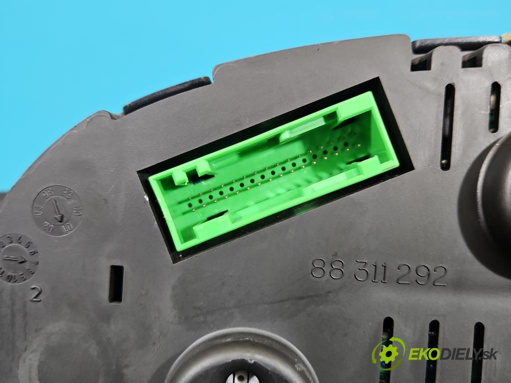 Seat Leon I 1999-2005 1.6 16V 105 HP manual 77 kW 1598 cm3 5- prístrojovka/ budíky 110080152002 (Prístrojová doska)