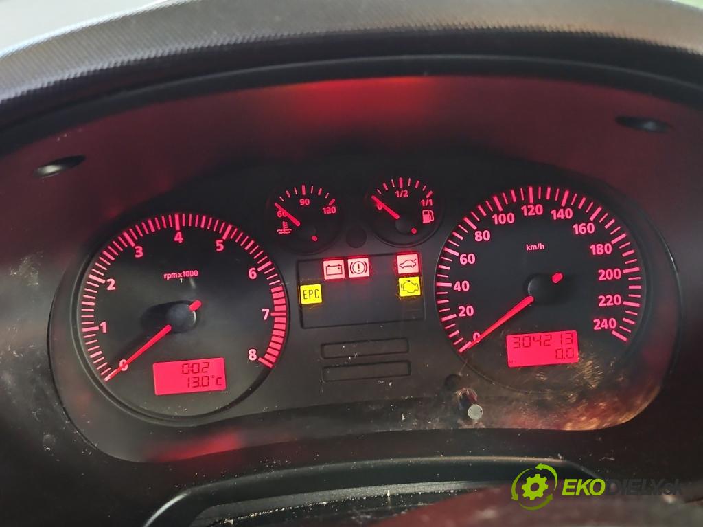 Seat Leon I 1999-2005 1.6 16V 105 HP manual 77 kW 1598 cm3 5- prístrojovka/ budíky 110080152002 (Prístrojová doska)
