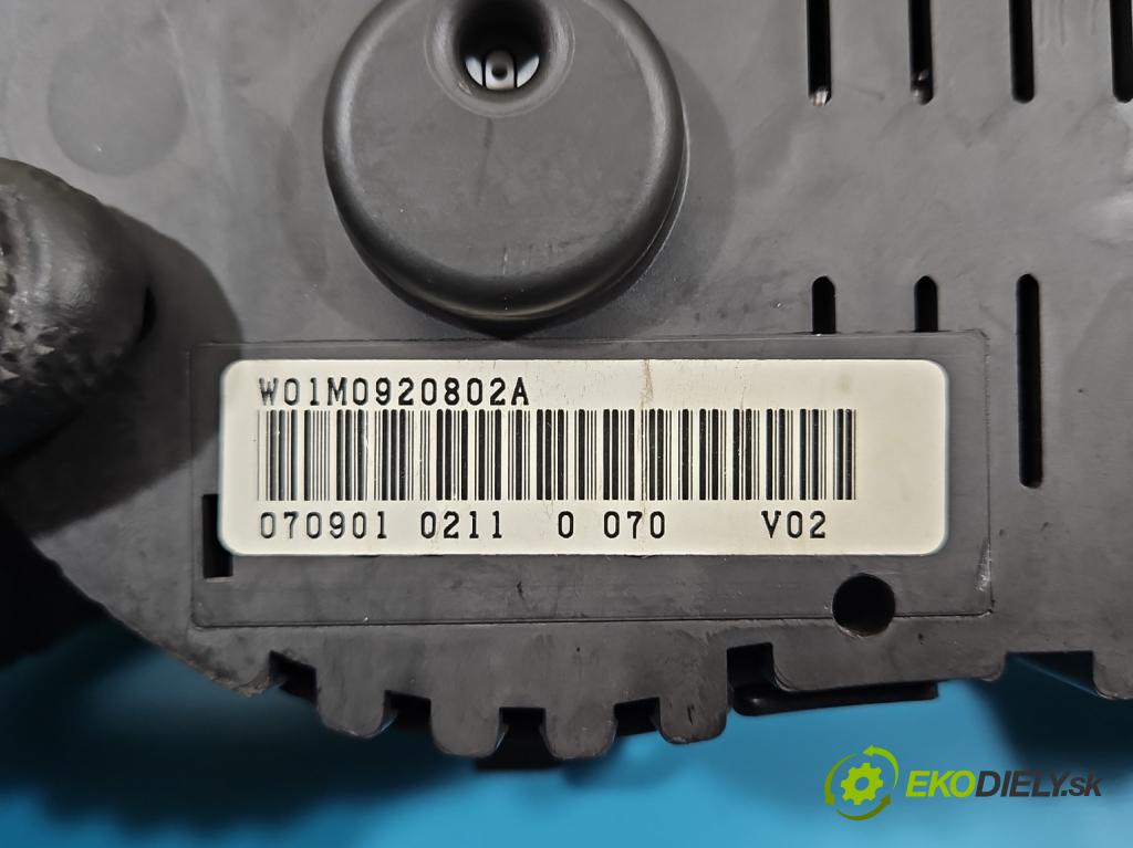 Seat Leon I 1999-2005 1.6 16V 105 HP manual 77 kW 1598 cm3 5- prístrojovka/ budíky 110080152002 (Prístrojová doska)