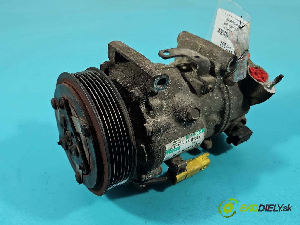 Citroen C3 II 2009-2016 1.6 hdi 92 HP manual 68 kW 1560 cm3 5- Kompresor: klimatizácie 9671216280 (Kompresor klimatizácie)