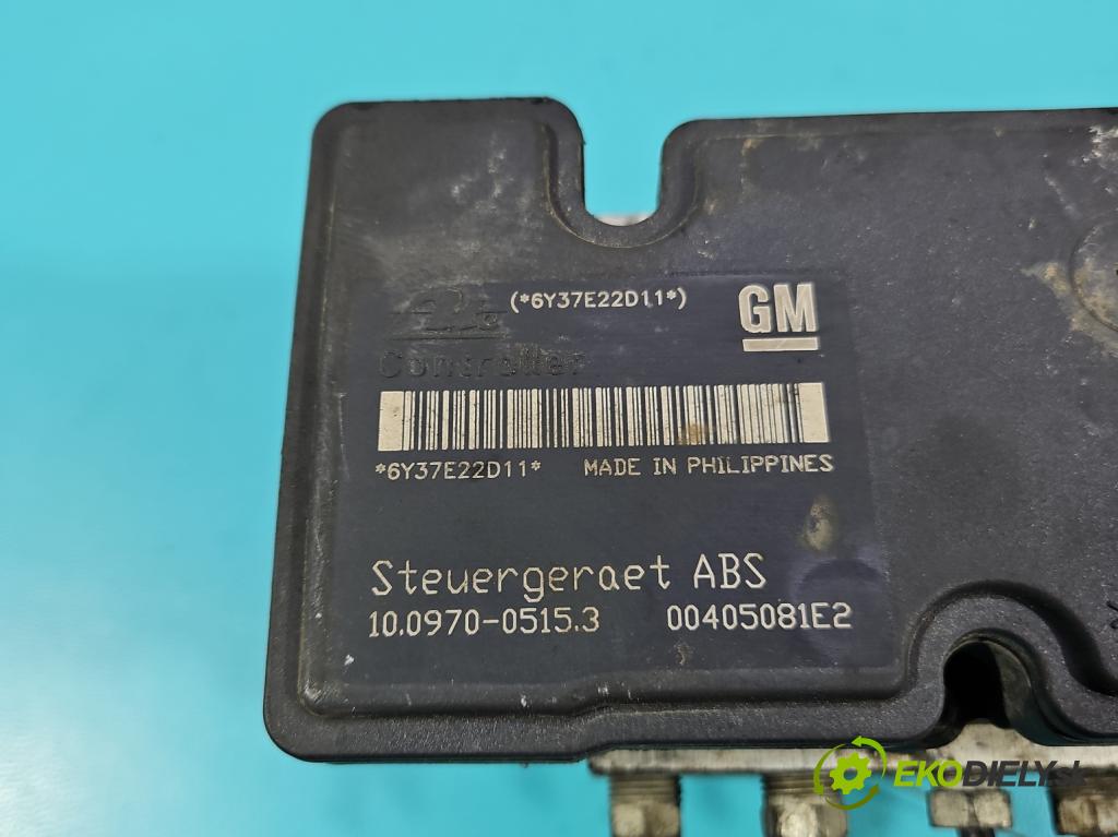 Opel Zafira B 2005-2014 1.9 CDTI 101 HP manual 74 kW 1910 cm3 5- čerpadlo abs 13246534 (Pumpa ABS)