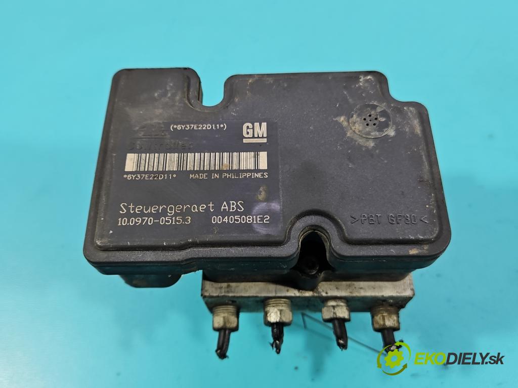 Opel Zafira B 2005-2014 1.9 CDTI 101 HP manual 74 kW 1910 cm3 5- čerpadlo abs 13246534 (Pumpa ABS)