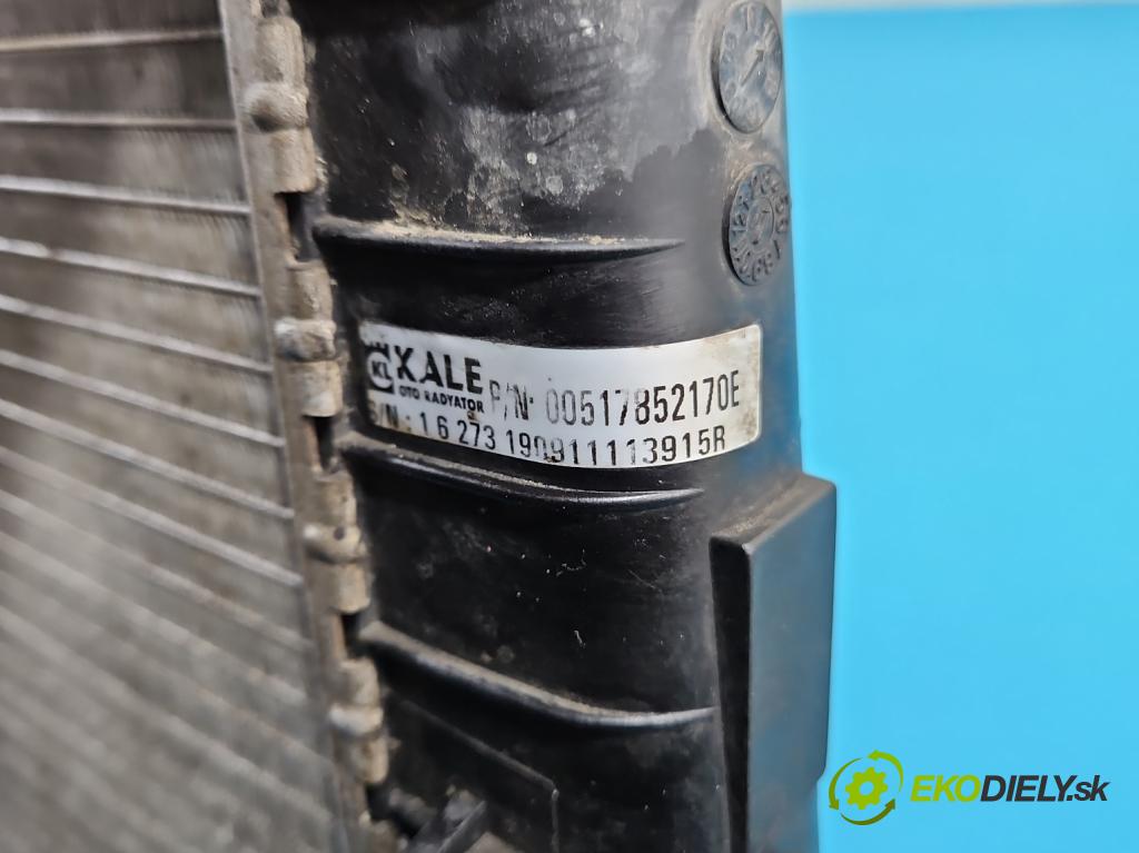 Fiat Linea 1.4 T 120 hp manual 88 kW 1368 cm3 4- Chladič vody 00517852170E (Vodní chladič)