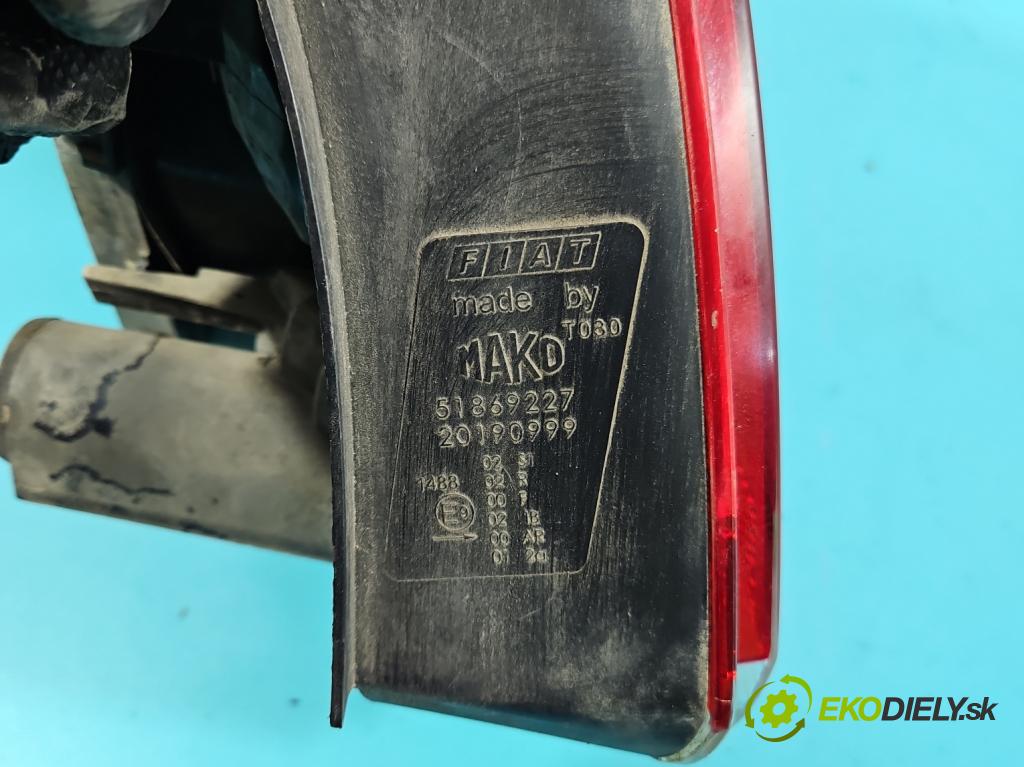 Fiat Linea 1.4 T 120 hp manual 88 kW 1368 cm3 4- světlo zadní pravé 20190748 (Klika dveří ostatní)
