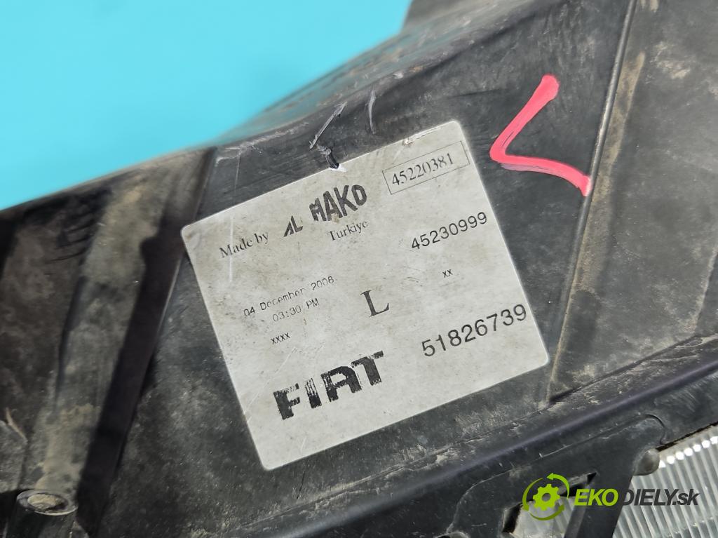 Fiat Linea 1.4 T 120 hp manual 88 kW 1368 cm3 4- světlo levý 51826739 (Klika dveří ostatní)