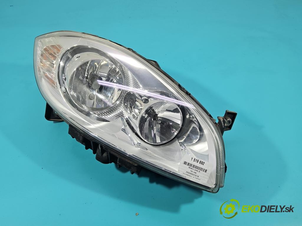 Fiat Linea 1.4 T 120 HP manual 88 kW 1368 cm3 4- Reflektor: pravý 45220381 (Svetlo predné pravé)