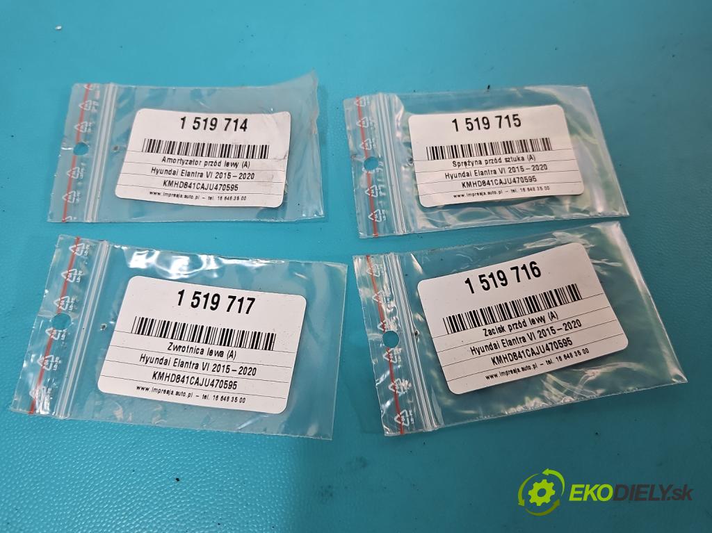 Hyundai Elantra VI 2015-2020 1.6 16v 128 HP manual 93.8 kW 1591 cm3 4- náboj ľavé  (Náboj kolesa)