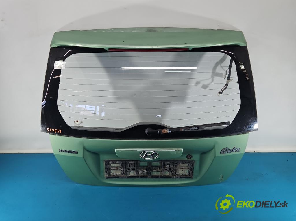 Hyundai Getz 1.3 12v 82 hp manual 60 kW 1341 cm3 3- zadní kufrové dveře  (Zadní kapota (kufr))