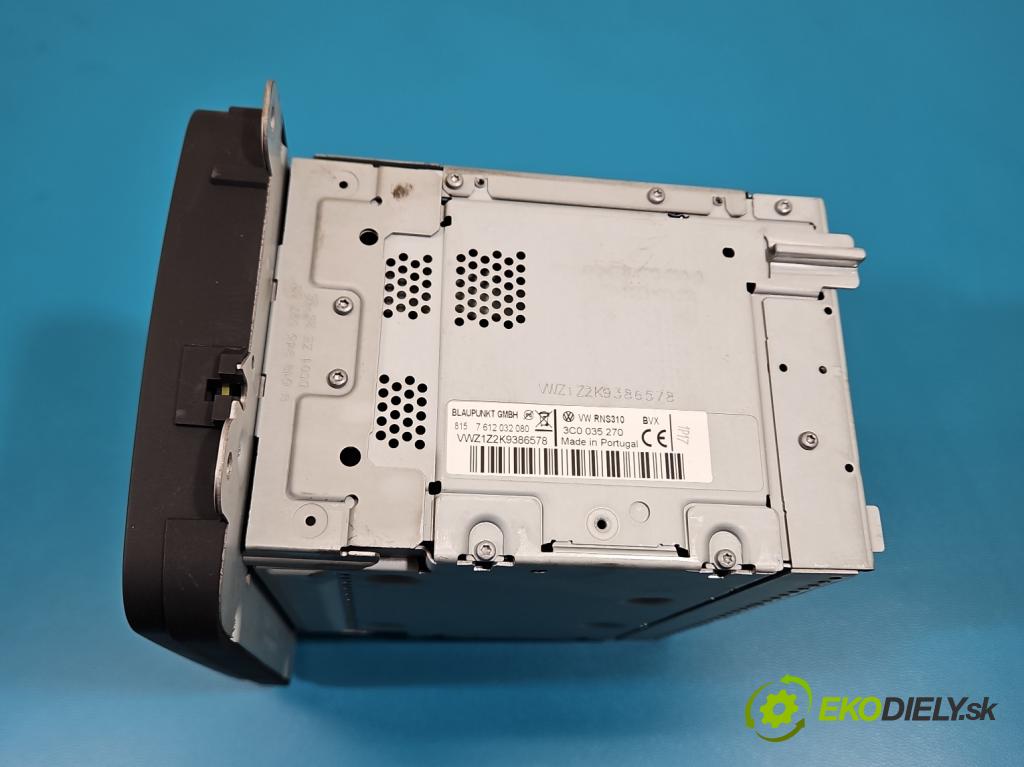 Vw Tiguan I 2007-2016 2.0d 140 HP manual 103 kW 1968 cm3 5- Radio originál 3C0035270