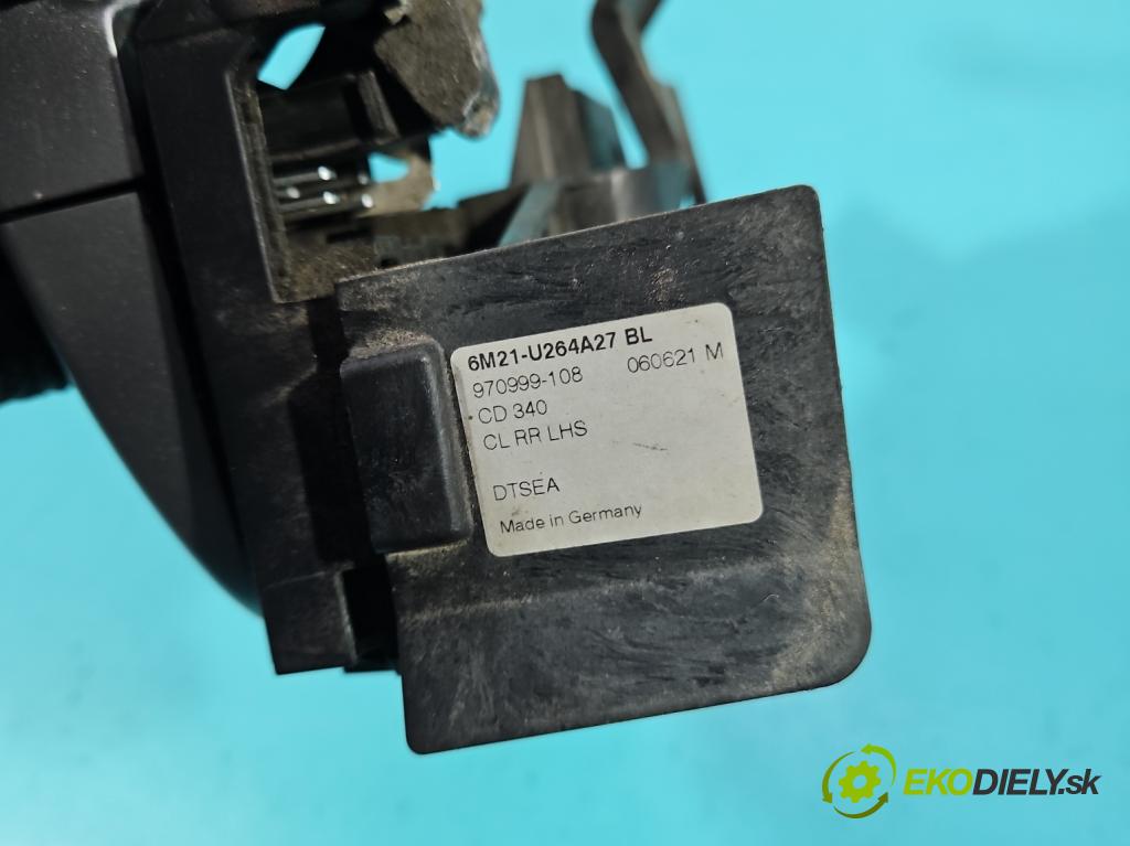 Ford S-max I 2006-2015 2.0 TDCI 140 hp manual 103 kW 1997 cm3 5- klika zadní levé 6M21-U264A27-BL (Klika dveří ostatní)