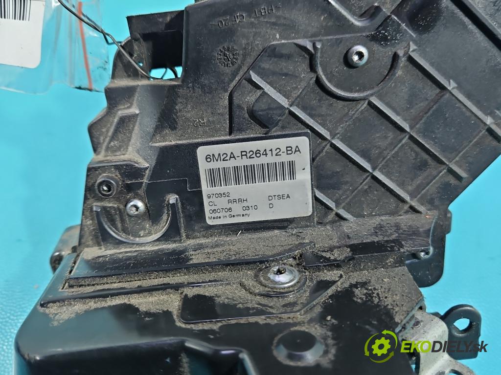 Ford S-max I 2006-2015 2.0 TDCI 140 HP manual 103 kW 1997 cm3 5- zámok zadné pravý 6M2A-R26412-BA