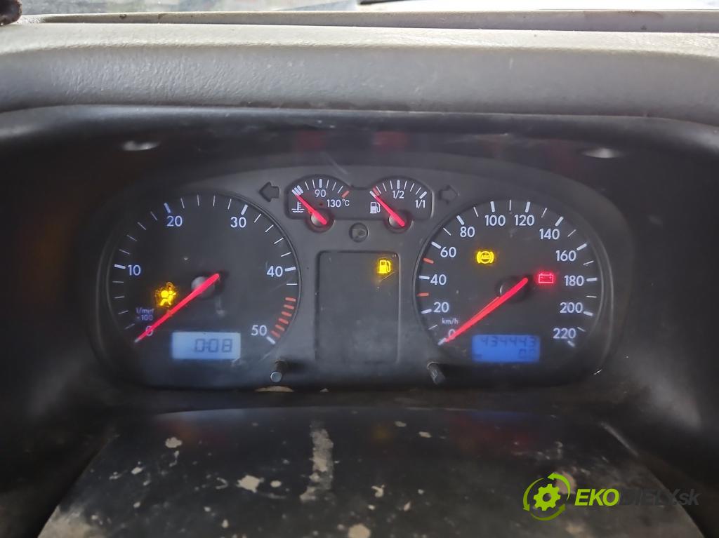 Vw Transporter T4 1990-2003 2.5 TDI 88 HP manual 65 kW 2461 cm3 5- prístrojovka/ budíky 7D0920801B (Prístrojová doska)