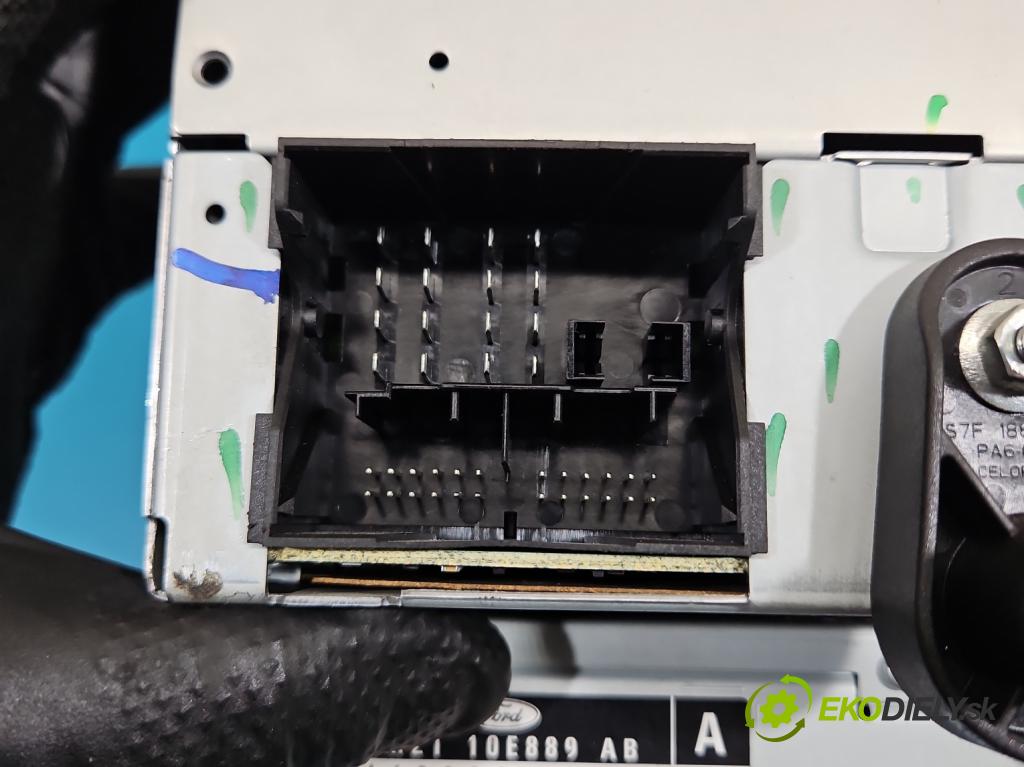 Ford S-max I 2006-2015 2.0 TDCI 140 HP manual 103 kW 1997 cm3 5- Radio originál 6M2T-18B988-AC