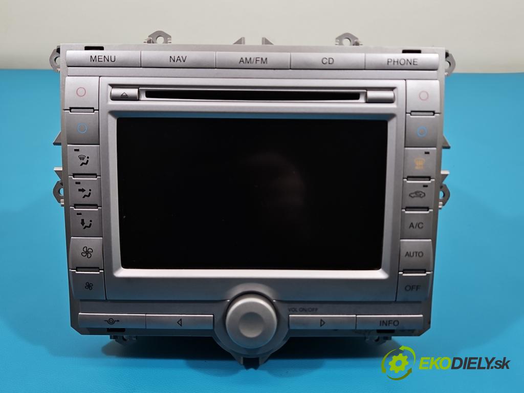 Ford S-max I 2006-2015 2.0 TDCI 140 HP manual 103 kW 1997 cm3 5- Radio originál 6M2T-18B988-AC