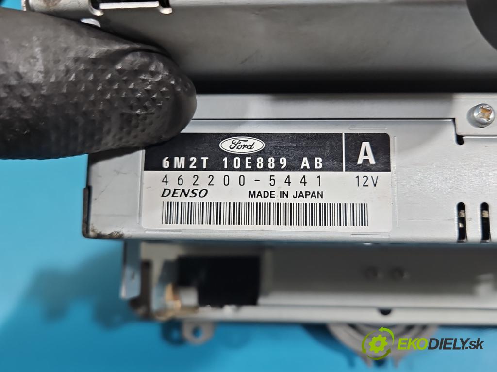 Ford S-max I 2006-2015 2.0 TDCI 140 HP manual 103 kW 1997 cm3 5- Radio originál 6M2T-18B988-AC