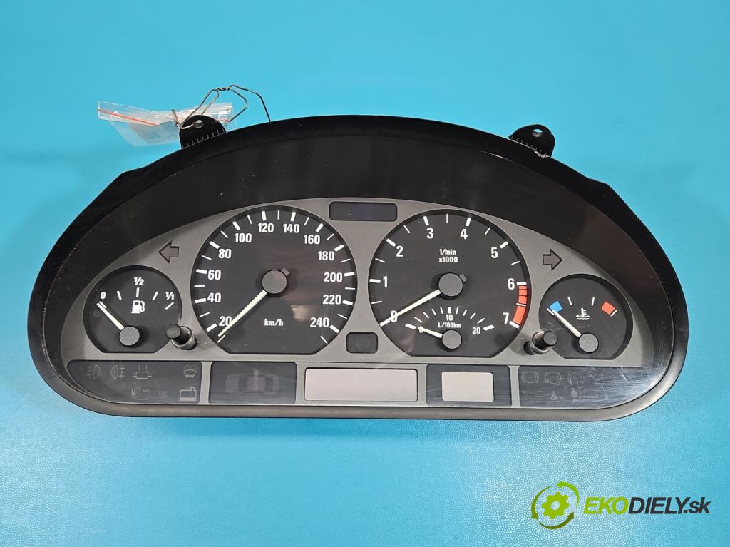 Bmw 3 E46 1998-2007 1.9b: 118 HP automatic 87 kW 1895 cm3 4- prístrojovka/ budíky 8386094 (Prístrojová doska)